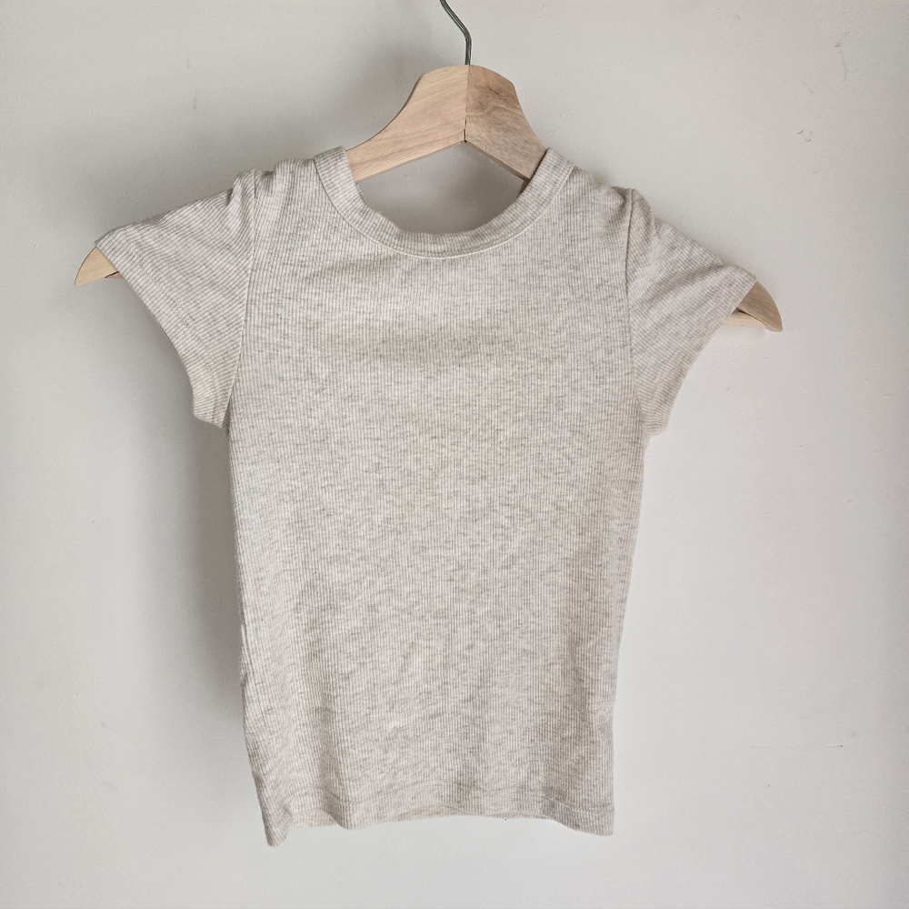 American Eagle Fitted Cropped Shirt.